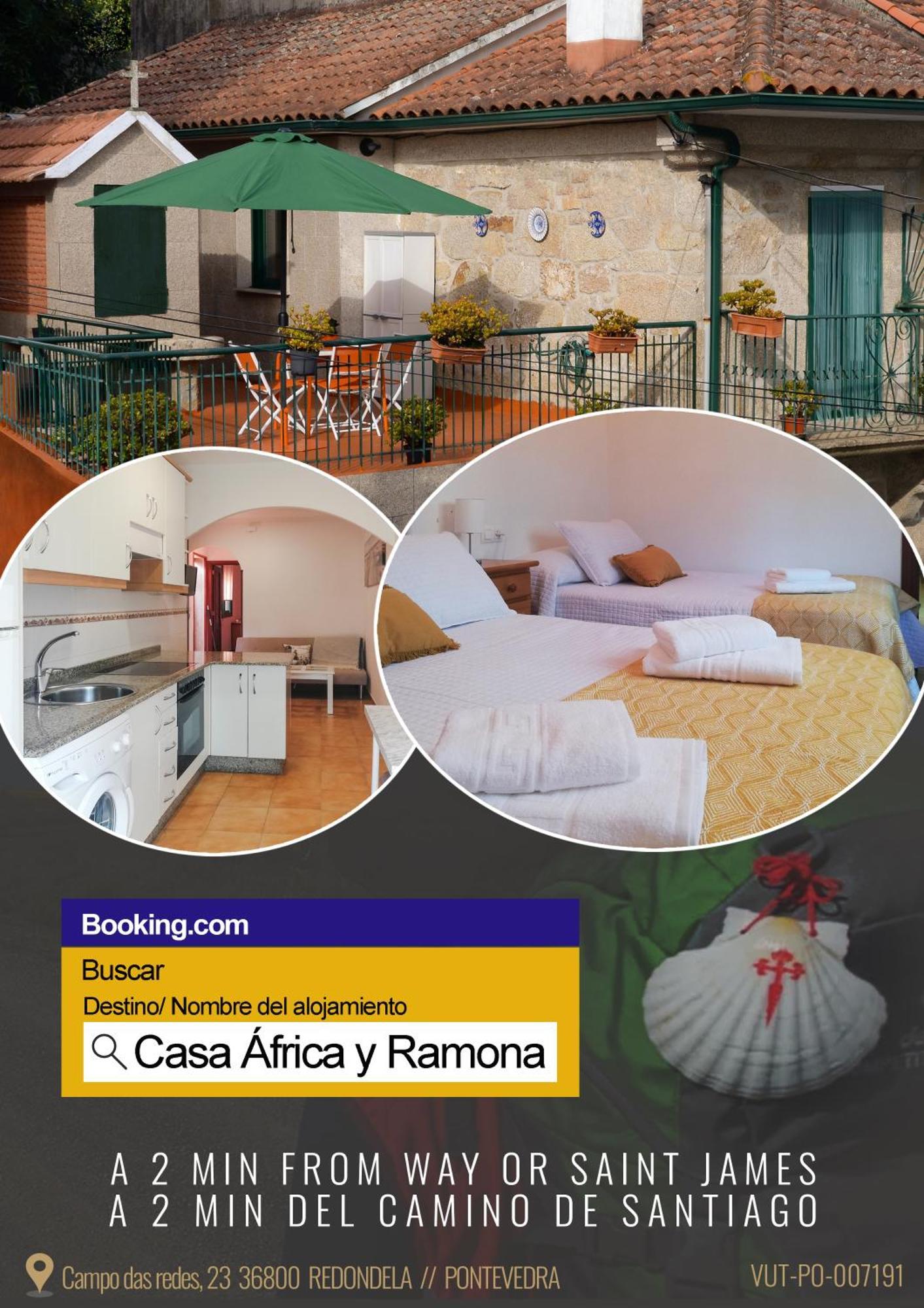 Casa Africa Y Ramona Lejlighed Redondela Eksteriør billede